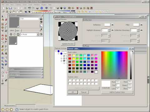 comment appliquer texture vray