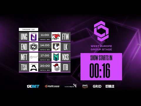 UNGENTIUM vs FTW ESPORTS 🔹 CCT West Europe – Group Stage 🏆 Online Series 1
