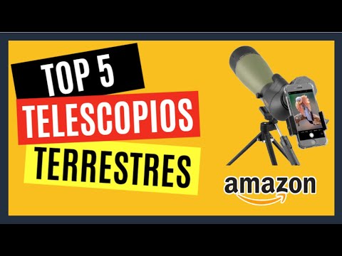💪 TOP 5 Mejores TELESCOPIOS Terrestres portátiles que puedes COMPRAR en Amazon