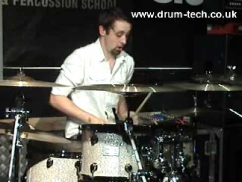Rob Jones (65daysofstatic) at Drumtech