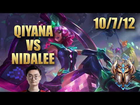 FPX Tian Qiyana Jungle Vs Nidalee  - KR Challenger Patch 9.20