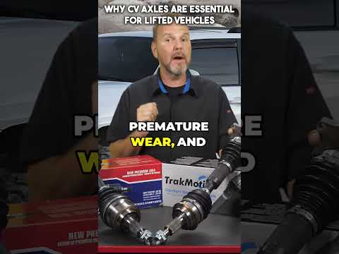 Why Xtended Travel CV Axles Are Essential for Lifted Vehicles #automobile ##autoparts