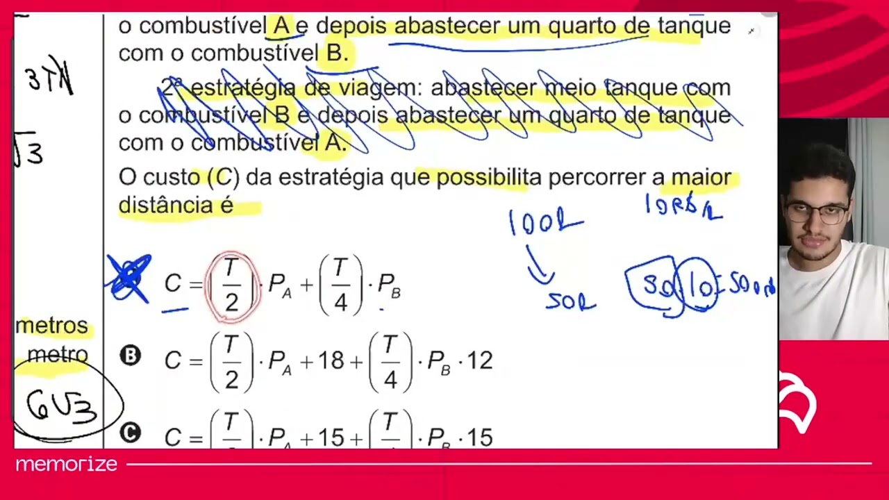 Resolução em Vídeo — Questão 161 ENEM 2018 PPL