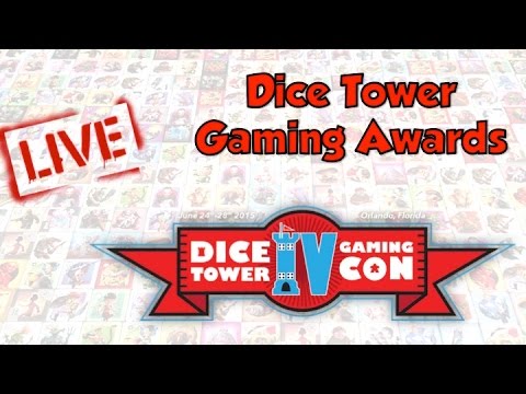 Dice Tower Con 2015 LIVE - Dice Tower Gaming Awards