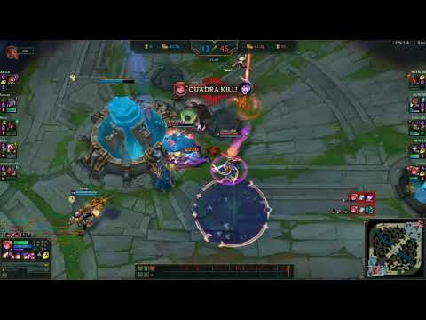 1V5 INSANE DMG OUTPLAYS BY TELINO URF ZOE PENTAKILL!!!!!