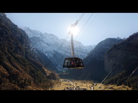 Garaventa - Bau der steilsten Pendelbahn der Welt - 85-ATW "Stechelberg–Mürren" (2024)