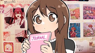 journal with me! (chill video)
