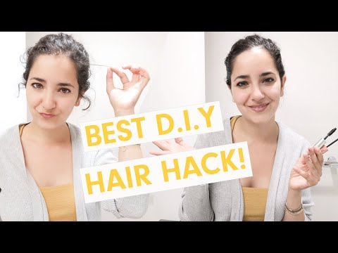 How to Control Baby Hairs | Hair finishing Stick DIY