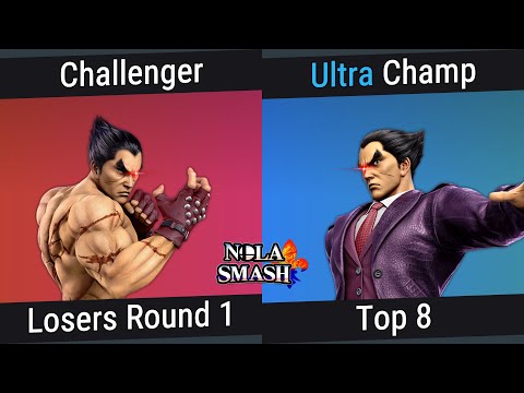 NOLA Smash Weekly 299 - challenger (Kazuya) Vs. Champ (Kazuya)