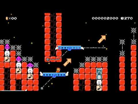 Mario Maker 2 Level of the Week #3 3rd place: FF7 - One winged angel