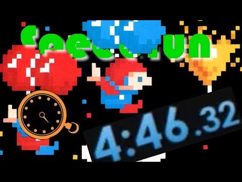 SPEEDRUN: balloon fight (4min46)