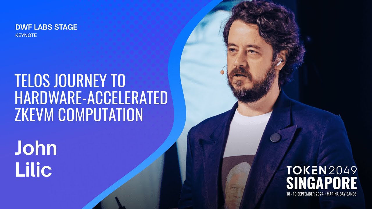 Telos Journey to Hardware-Accelerated zkEVM Computation - TOKEN2049 Singapore 2024
