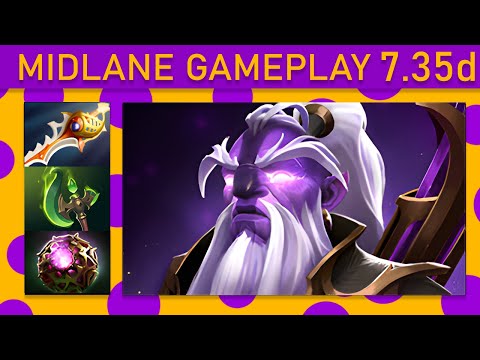 ⭐ Void Spirit 15+ Kills! Mid Gameplay 7.35d - Dota 2 Top MMR