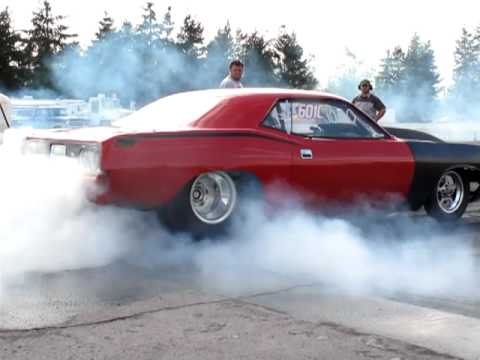 72 cuda Burnout
