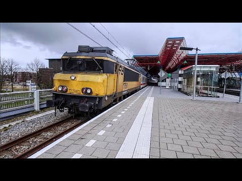 Brutal Serie 1700 soundcheck on full speed IC Berlin passage - Fly-by -