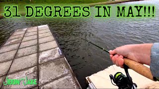 Fishing for Early May Crappie in TERRIBLE Conditions
