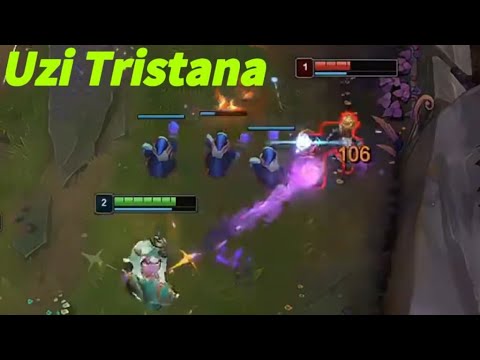 UZI TRISTANA VS EZREAL, BEST ADC IN THE WORLD!