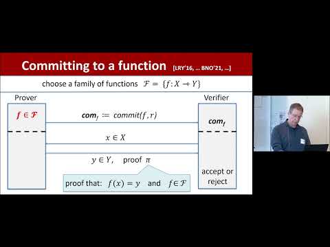 ZKP Workshop 2022: Dan Boneh - Constructing Modern SNARKS