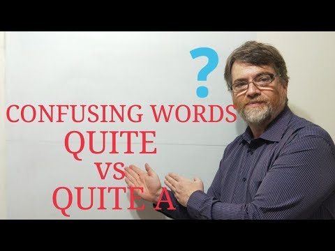 英語家庭教師ニックPレッスン(300) QuiteとQuite aの違い (English Tutor Nick P Lesson (300) The Difference Between Quite and Quite a)