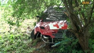 preview picture of video 'Scary Toyota Supra drift crash in Nemuno Žiedas circuit'