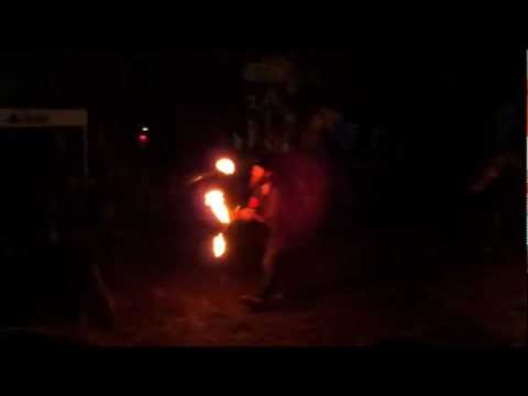 Fire Spinning and Slowcoaster at Sunseeker's Ball 2011 2/2