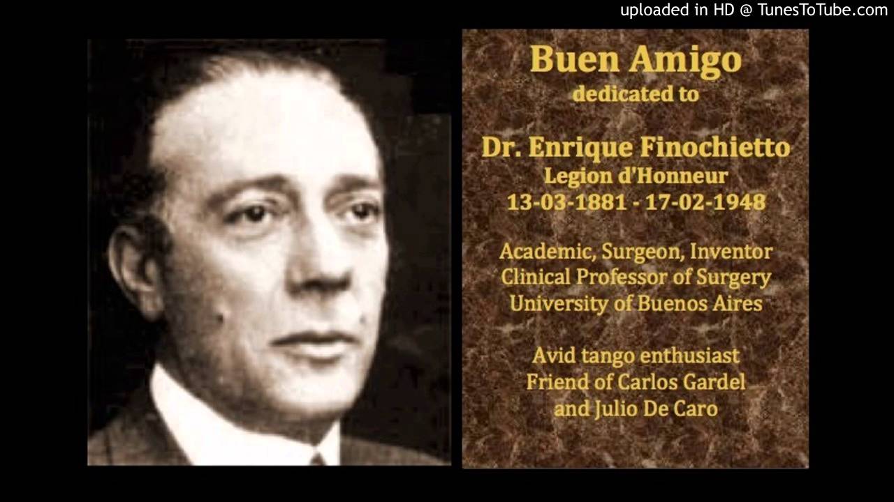 Today's Tango Is... Buen Amigo - Julio De Caro 12-05-1925