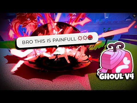 Ghoul V4 + REWORKED PAIN is TOO BROKEN in BloxfruitsPVP 💀...