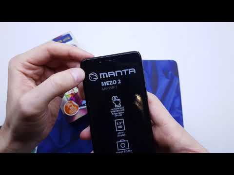 MANTA MEZO 2 - HARD RESET - Unlock pin and pattern
