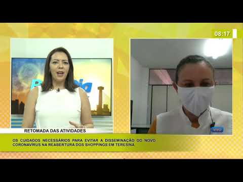 Cuidados necessaÌrios com a reabertura dos shopping em Teresina 03 08
