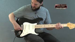 Video thumbnail for Fender Custom Shop Ritchie Blackmore Tribute Stratocaster Black by Musician's Friend