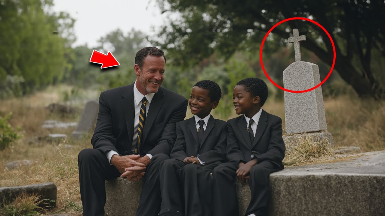 White Man Finds Black Twins at His Son's Grave, Then BREAKS DOWN When He Discovers Their Connection.