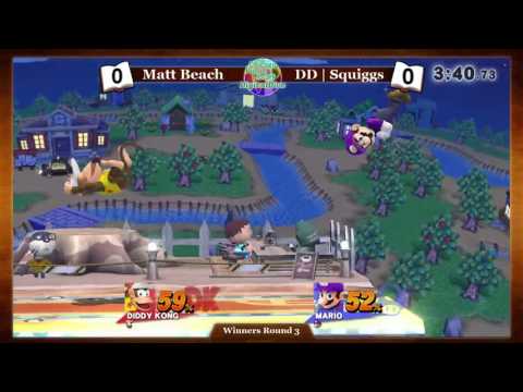 Library of Smash Revival [Winners Round 3] - Matt Beach vs DD | Squiggs