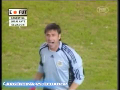 Argentina 1 x 1 Ecuador - 15 junio 2008