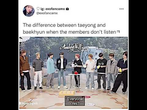 differ between taeyong and beakhyun as a leader...🤣😂😅#exo#exol#superm#nct#nct127#trending#viral#kpop