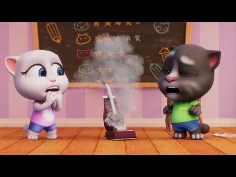 ¡Diversión chirriante limpia! – Cortos de Talking Tom (Temporada 2 Episodio 29)