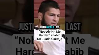 “Nobody Hit Me Harder” 😳 Khabib On Justin Gaethje #ufcwhitehouse #justingaethje #khabib #ufc #mma