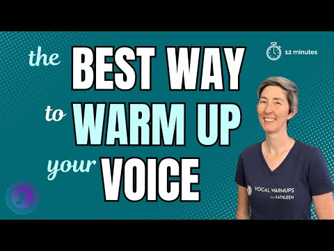 The BEST way to WARM UP your VOICE (Sing these exercises with me!)
