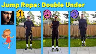 How To Do The Double Under Jump - Jump Rope Tutorial - Video 6 of this Series