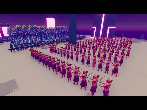 100X ARCHERS TEAM vs EVERY SECRET UNIT TEAMS Tabs - Totally Accurate Battle Simulator