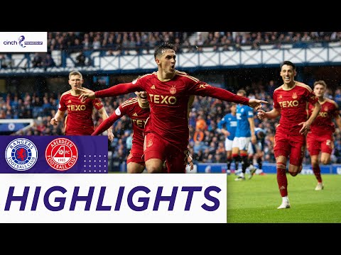 Rangers 1-3 Aberdeen | Dons Stun Rangers With 3-Goal Win! | cinch Premiership