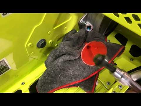 Check your chaincase oil before you ride! Polaris AXYS 850