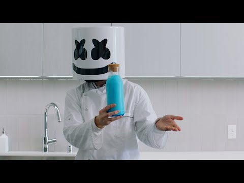 FORTNITE SHIELD POTION DIY | Cooking with Marshmello