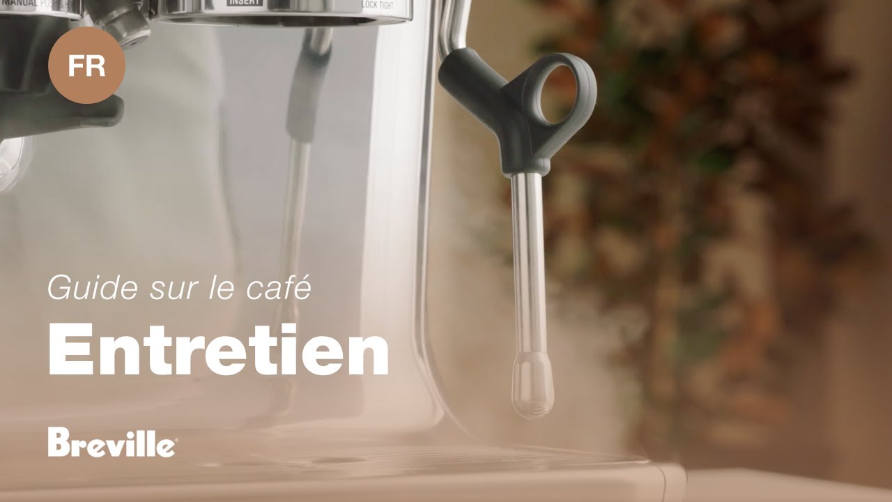 Nettoyage et déblocage de la buse à vapeur