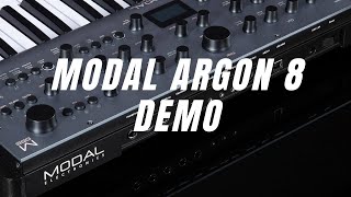 Video thumbnail for Modal Electronics Argon 8 Demo by Nicolas Melis