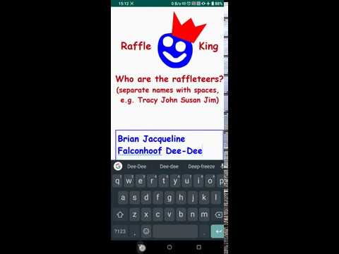 Raffle King video thumbnail