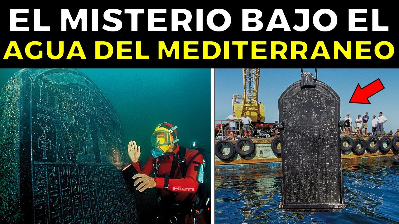Nuevo Descubrimiento Misterioso Bajo el Agua del Mediterráneo Cambia Todo