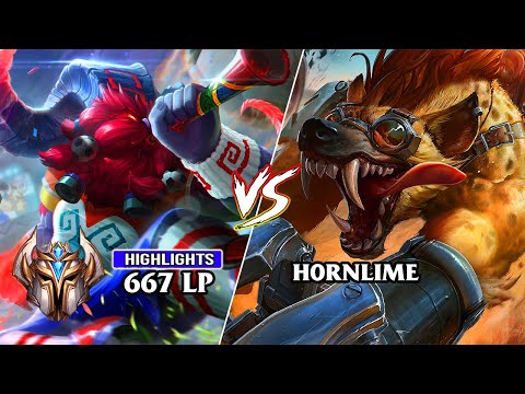 [EUW] 13.19 - CHALLENGER RANK 1 ORNN ''Makkro'' vs CHALLENGER RANK 1 WARWICK ''H0rnlime''
