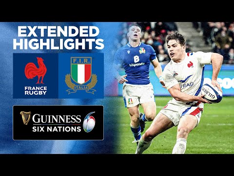 France v Italy | Extended Highlights | 2022 Guinness Six Nations
