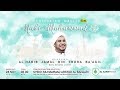 Dalampagar Ulu Peringatan Maulid Nabi Muhammad SAW Bersama Al Habib Jamal Bin Thoha Ba Agil