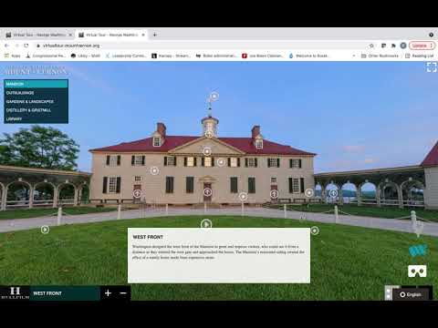 Mount Vernon Virtual Tour Evaluation